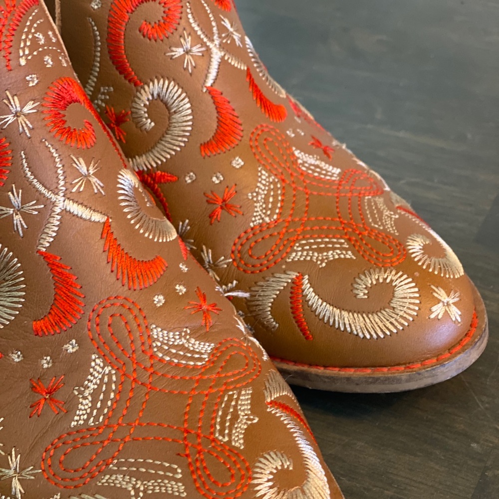 Anthropologie Kelsi Dagger leather boot size 7.5 - Picture 4 of 8